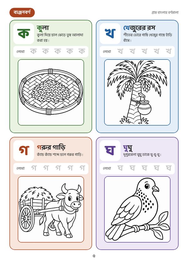 Sample page from Barnomala