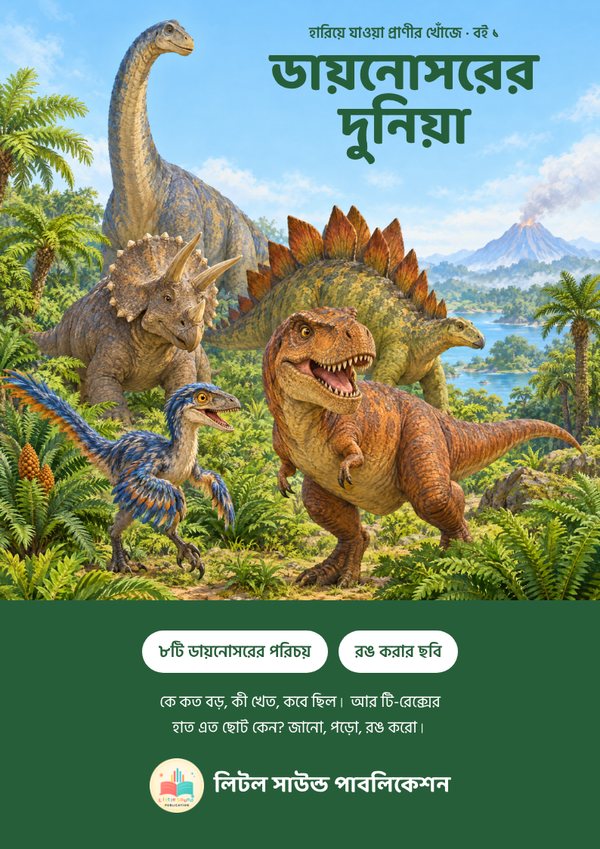 Dinosaurer Duniya, book cover